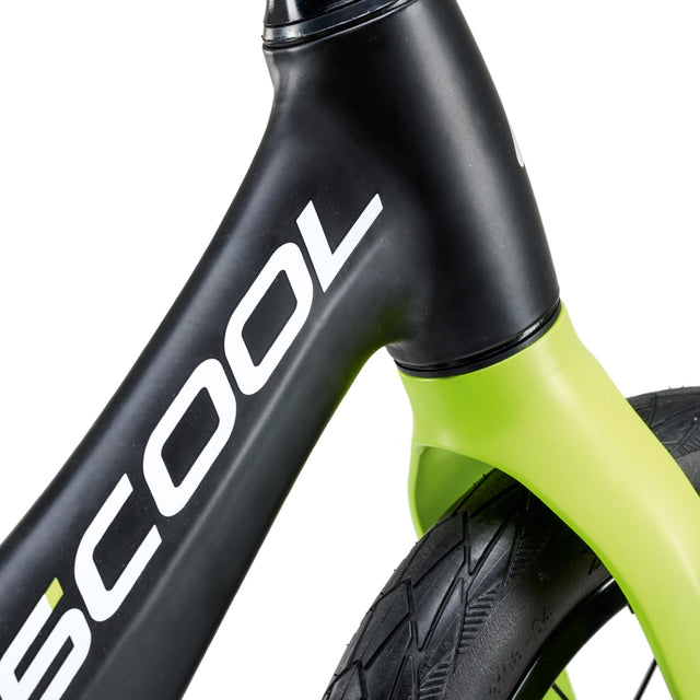 S'COOL S'COOL Junior Bikes pedeX Magnesium Laufrad Black/Yellow &vert; fahrrad.de VIP-Rabatte