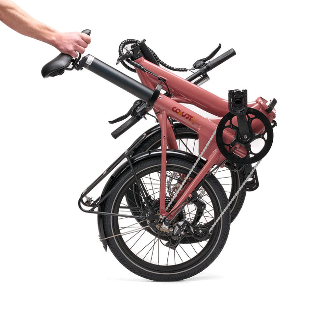 COAST Bikes COAST Bikes E-Klapprad JIFO LIGHT 7-Gang Rose &vert; fahrrad.de Neueste Stile