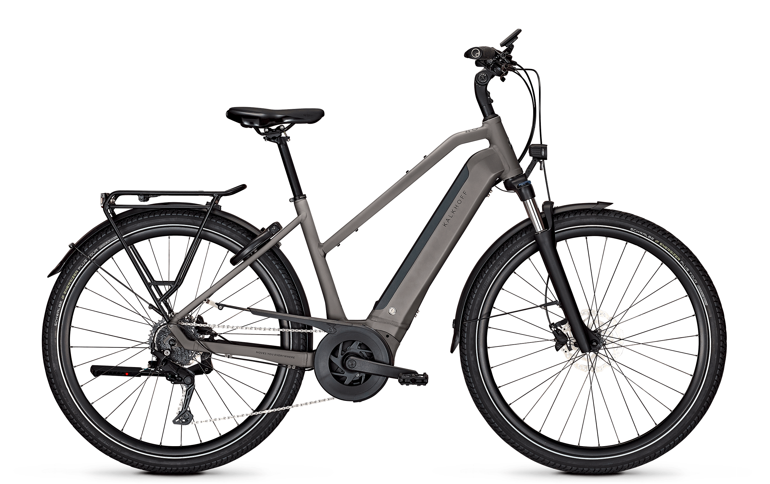 Kalkhoff Kalkhoff Endeavour 3 Move Trapez mit Rücktrittbremse jetgrey matt (202 | fahrrad.de