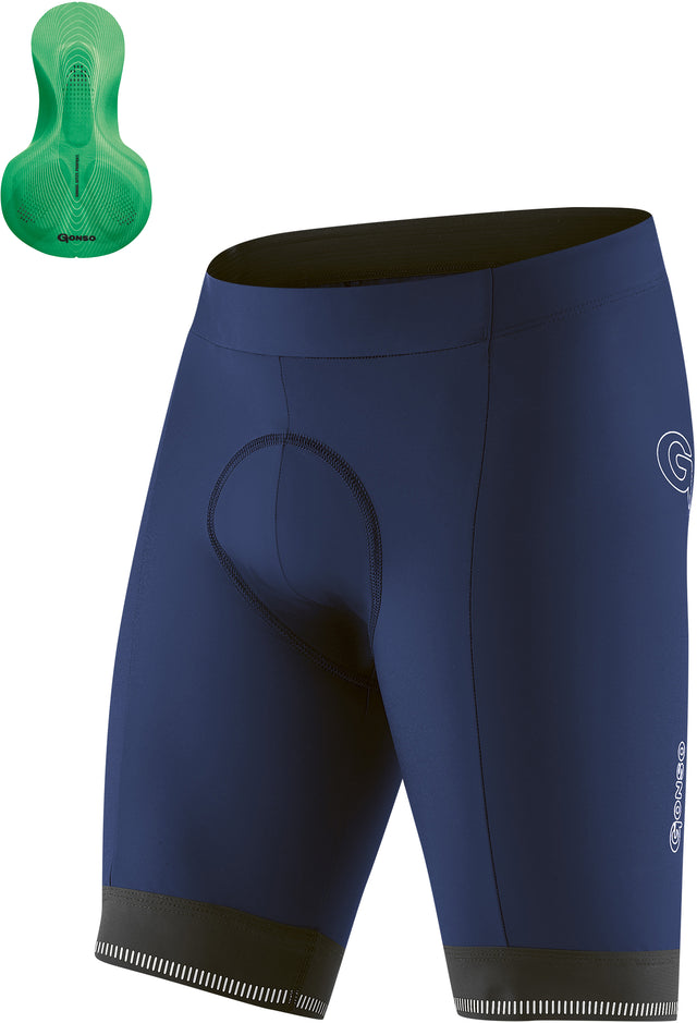Gonso Gonso Sitivo Shorts mit Festem Sitzpolster Herren blau &vert; fahrrad.de Nur noch ein Tag übrig