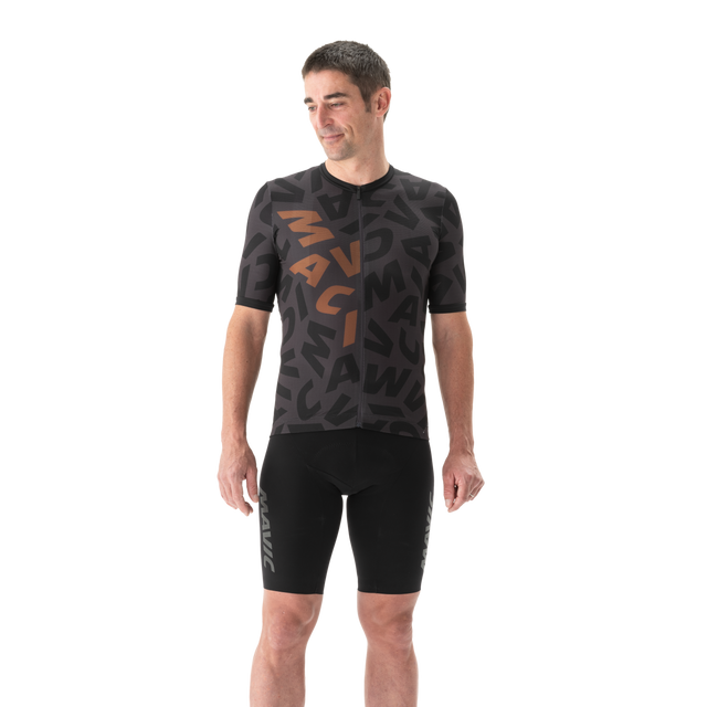 Mavic Mavic Aksium Graphic Jersey Herren carbone &vert; fahrrad.de Limitierter Zeitrabatt
