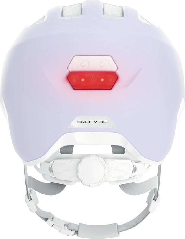 ABUS ABUS Smiley 3.0 ACE LED Helm Kids pure lavender &vert; fahrrad.de Flash Sale