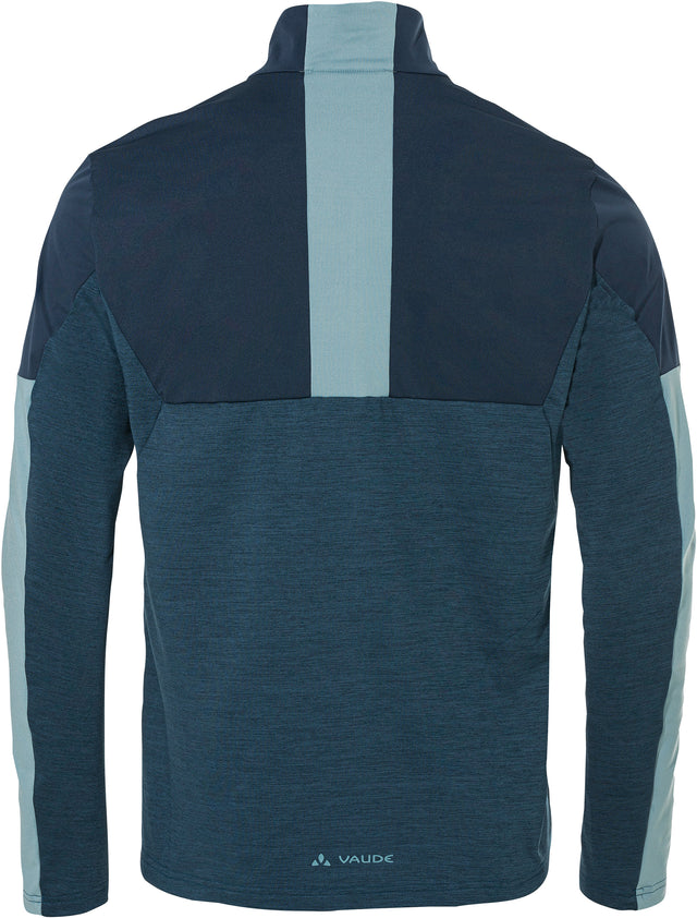 VAUDE VAUDE All Year Moab T-Shirt mit durchgehendem Reißverschluss Herren bl &vert; fahrrad.de Online Shopping