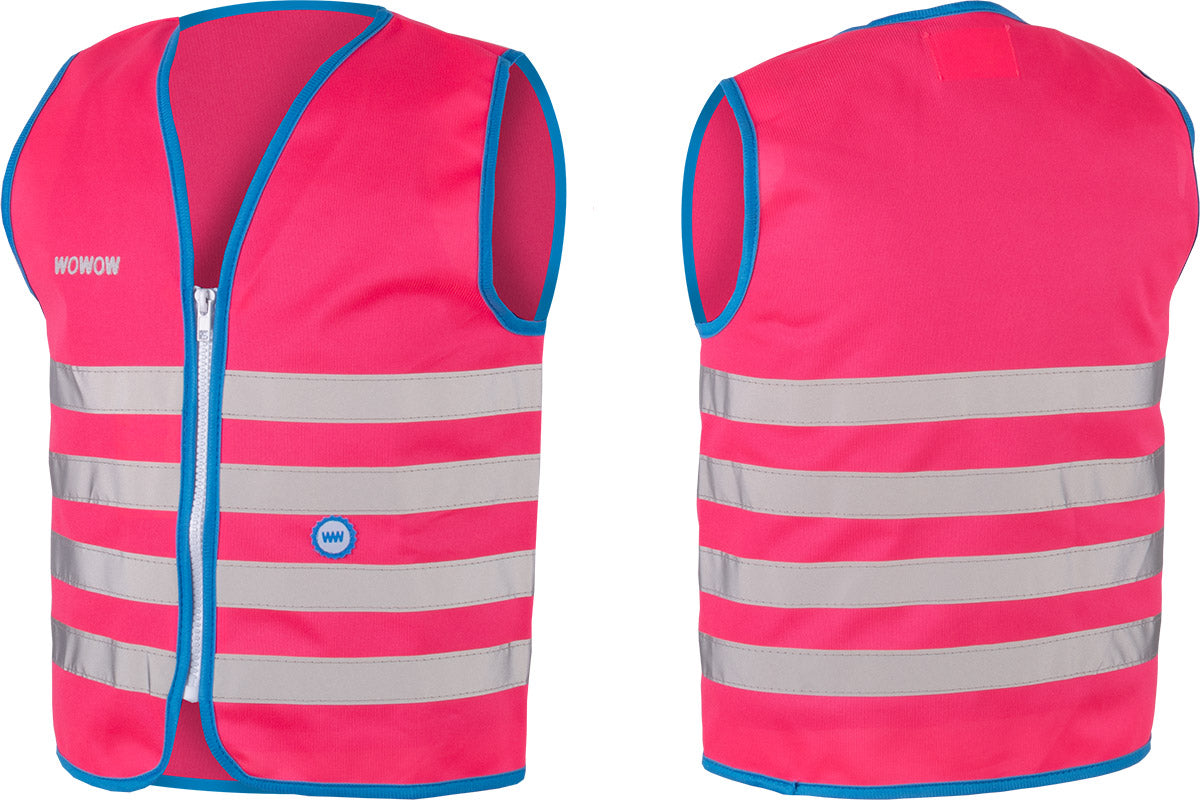 fahrrad.de u0026 Bikester Wowow Sicherheitsweste Fun Jacket für Kinder pink &vert; fahrrad.de Lagerräumung