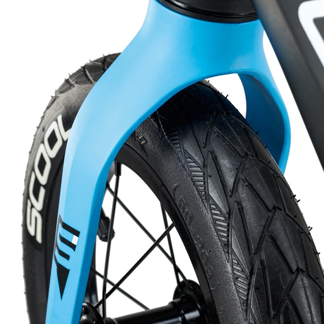 S'COOL S'COOL Junior Bikes pedeX Magnesium Laufrad Black/Blue &vert; fahrrad.de Auslauf