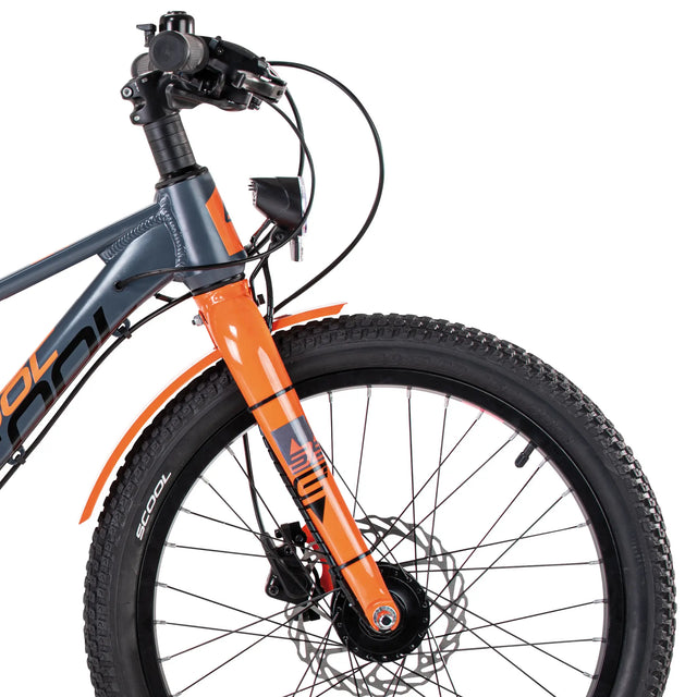 S'COOL S'COOL Junior Bikes XXlite evo disc 20 Zoll 7-Gang Grey/Orange &vert; fahrrad.de Rabatt