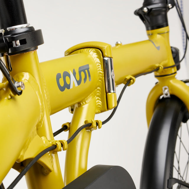 COAST Bikes COAST BIKES Klapprad Hightide No. 02 7-Gang Mustard &vert; fahrrad.de Black Friday