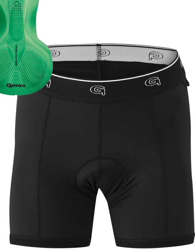 Gonso Gonso Sitivo Fahrradshorts mit Mittlerem Sitzpolster Damen schwarz &vert; fahrrad.de Muttertagsangebot