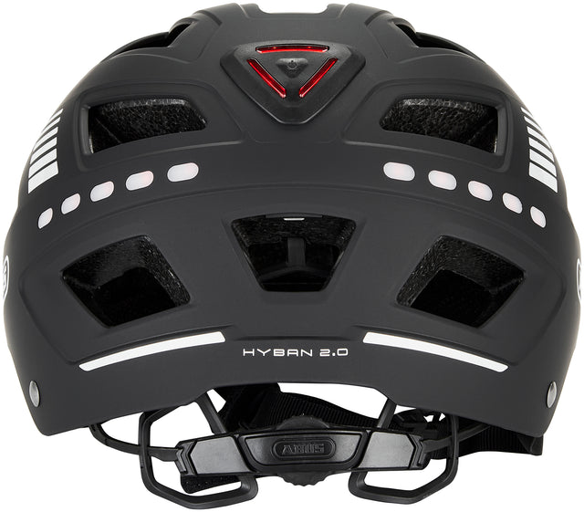 ABUS ABUS Hyban 2.0 LED Helm schwarz &vert; fahrrad.de Vatertagsangebot