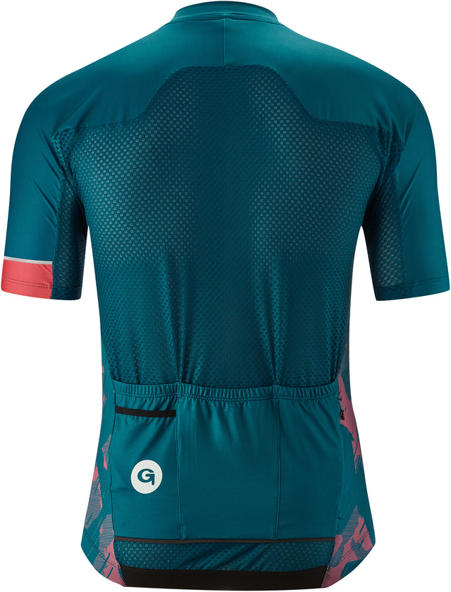 Gonso Gonso Ardole Kurzarm Full-Zip Fahrradtrikot Herren petrol &vert; fahrrad.de Bis zu 60% Rabatt