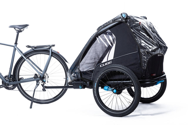 Cube CUBE Regenschutz für Kinder Fahrradanhänger Double CMPT &vert; fahrrad.de Kostenloser Versand