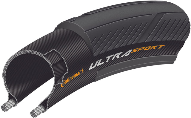 Continental Continental Ultra Sport III Performance Drahtreifen 700x32C schwarz &vert; fahrrad.de Jubiläumsangebot