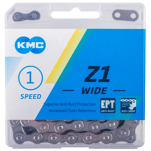 KMC KMC Z1 Wide EPT Kette 128 Kettenglieder grau &vert; fahrrad.de Heißer Verkauf