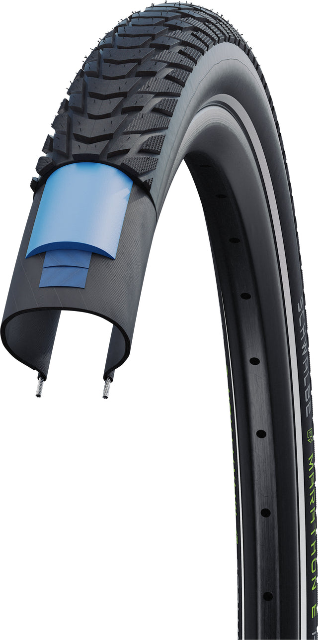 Schwalbe Schwalbe Marathon E-Plus Perform Drahtreifen 28x2.15" Smart DualGuard &vert; fahrrad.de Neueste Mode
