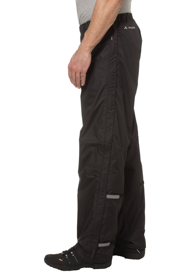 VAUDE VAUDE M's Fluid Full-Zip Rain Pants II Herren schwarz &vert; fahrrad.de Begrenzte Freigabe