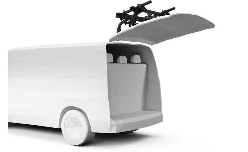 Thule WanderWay Heckklappen Fahrradträger für 2 Fahrräder Auslauf