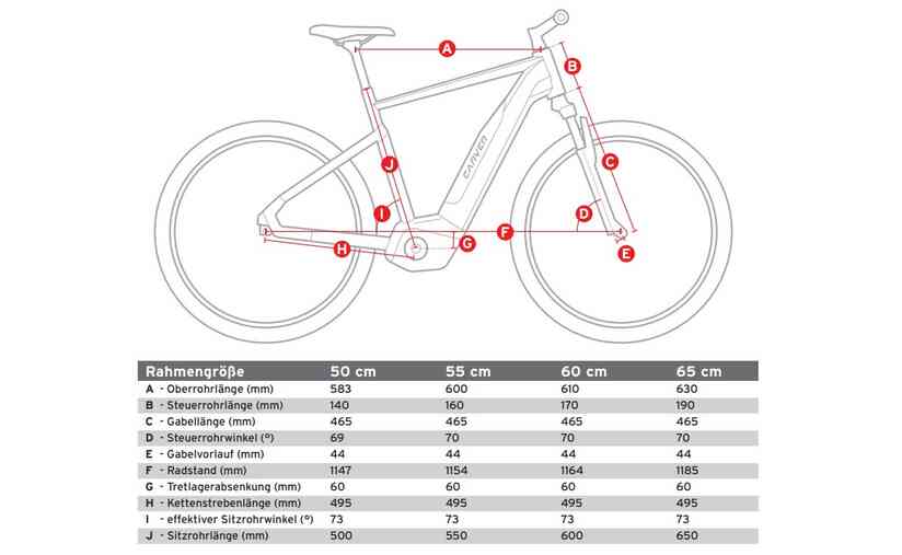 Carver Route E.410 - 500 Wh - 28 Zoll - Diamant - 2025 Online Outlet