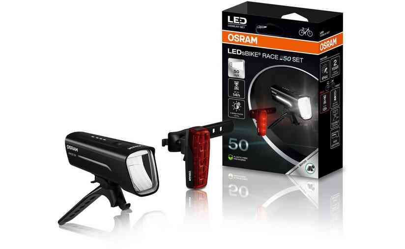 OSRAM LEDsBIKE Race 50 Set 50% Rabatt mit kostenlosem Versand