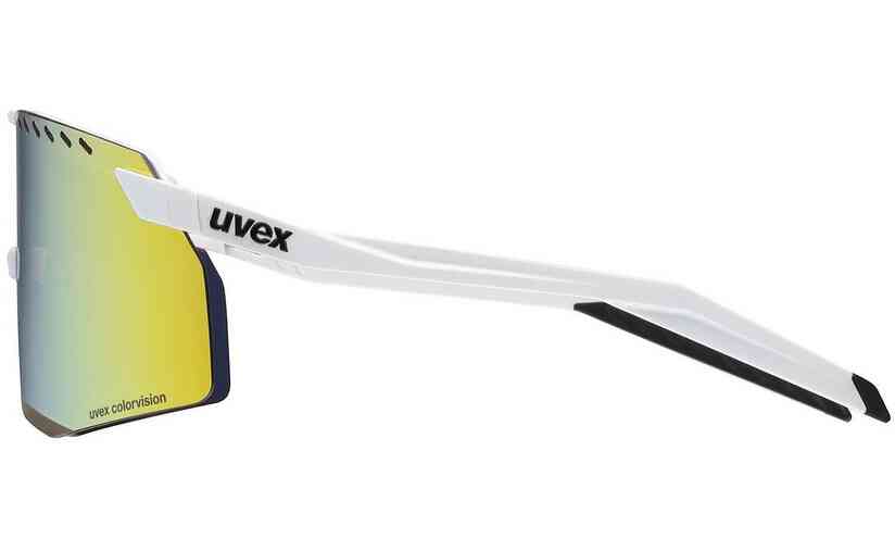 Uvex Pace Stage CV White Matt / Mirror Yellow Super Rabatt