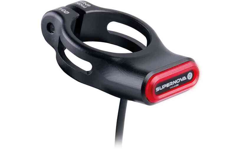 Supernova TL3 Mini Seatpost Clamp Sattelklemmen Rücklicht - 6V Kauf eins, bekomm eins gratis