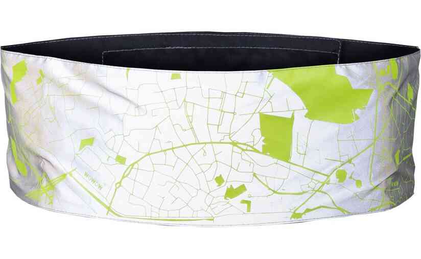 WOWOW Wrap It City Map Reflective Band Versandkostenfrei