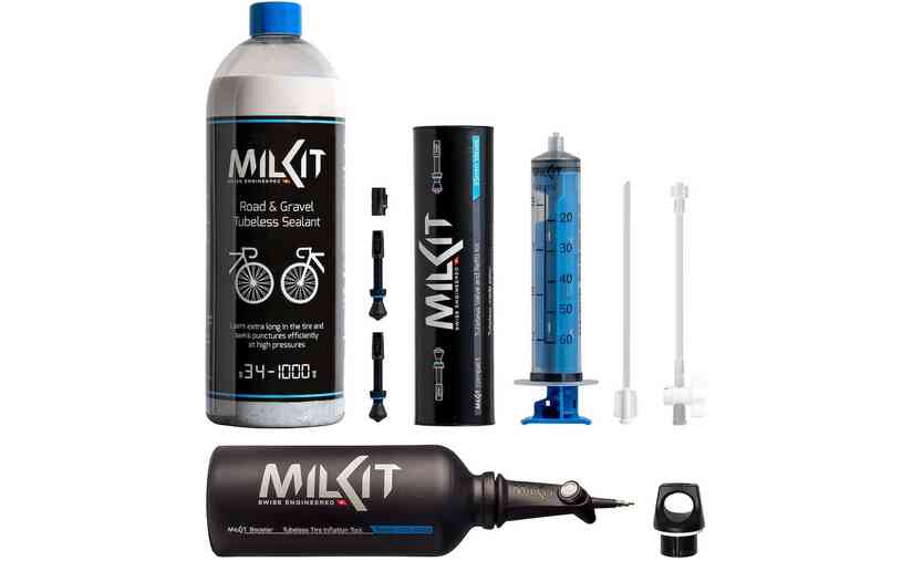 MILKIT Tubeless-Bundle Road & Gravel - 45 mm Ventile Speichern exportieren